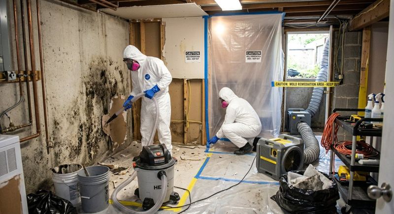 Basement Mold Remediation in Broward County, FL