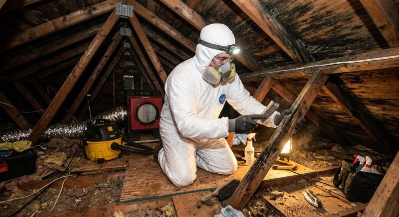 Ceiling Mold Removal in Frisco, TX