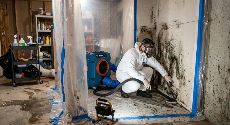 Black Mold Removal in Denton, TX