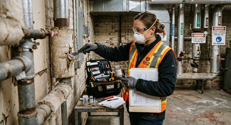 Ceiling Asbestos Testing in Essex County, NJ
