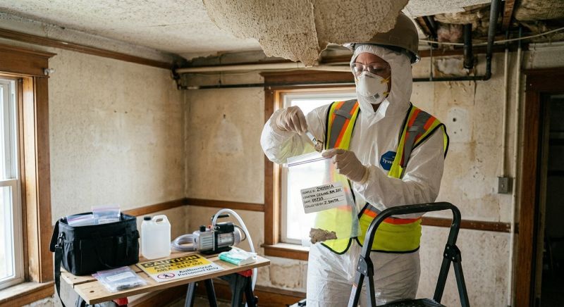 Ceiling Asbestos Testing in Freehold, NJ