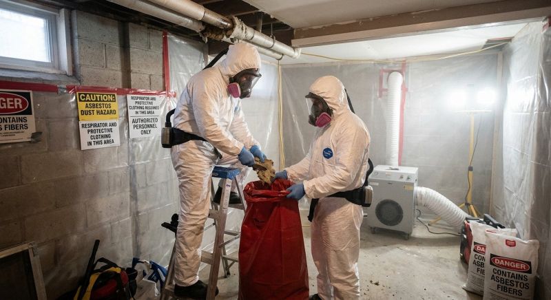 Garage Asbestos Removal in Bergen County, NJ